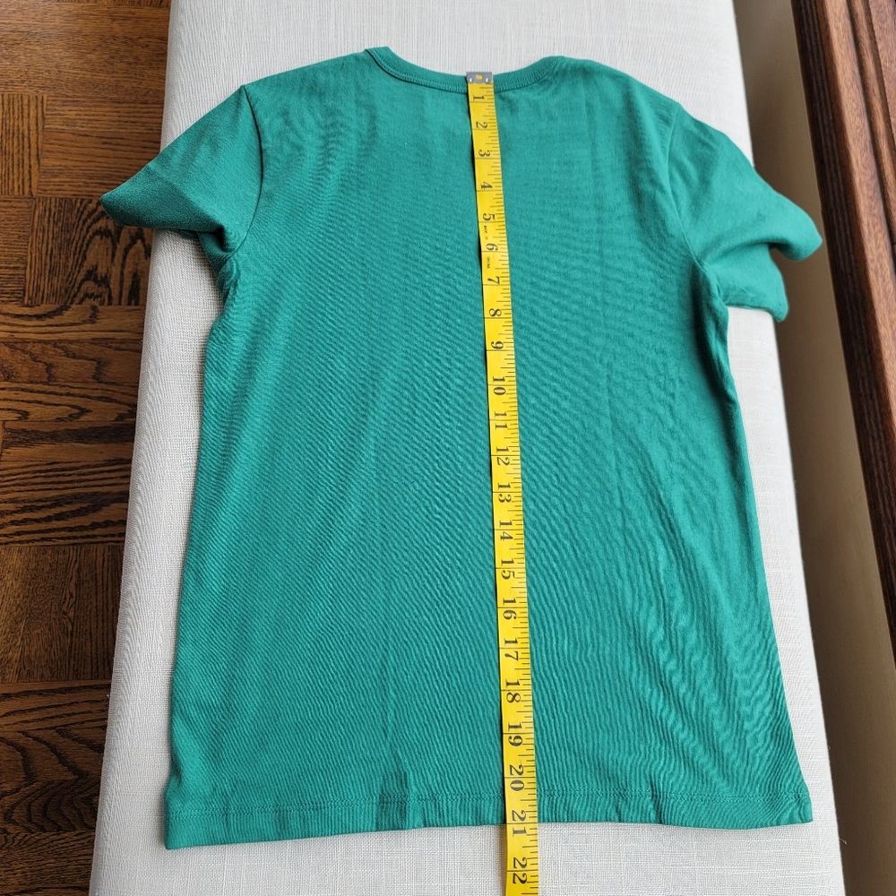 New! J.Crew sz M (8-9) Medium Green Lucky Dude Crewcuts Boys T-shirt NWT - Picture 6 of 7